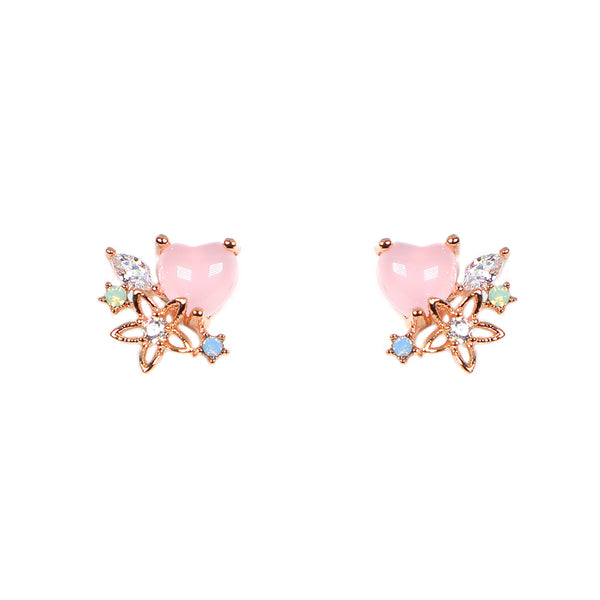 Heart Blossom Earrings
