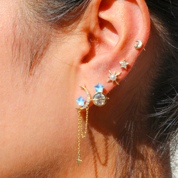 Celestial Trio Earrings Set