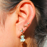 Sparkle Gummy Bear Earrings Set