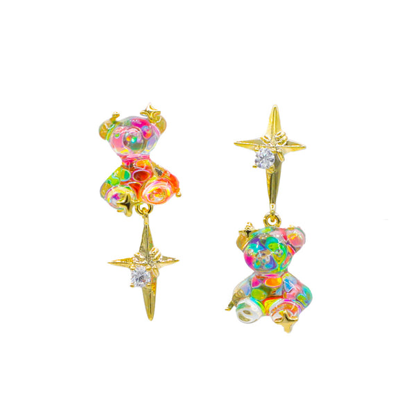 Gummy Starburst Earring