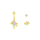 North Star Earrings Set