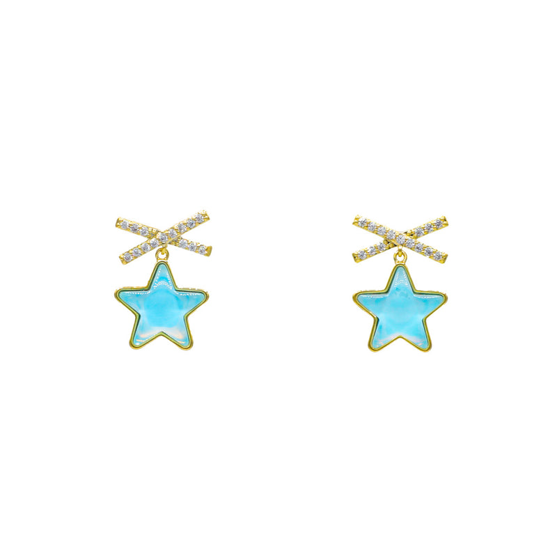 Knot your Star Earrings