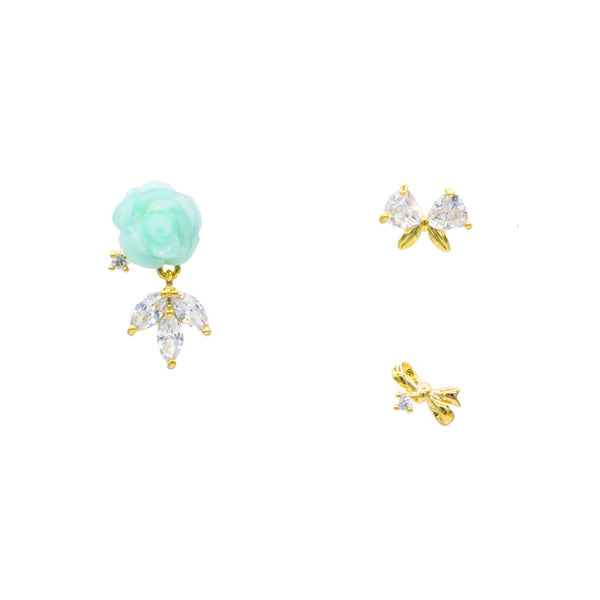 Tiffany Rose Studs