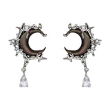 Melting Moon Earrings