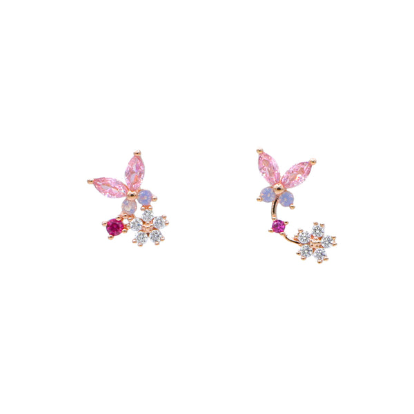 Asymmetric Butterfly Freedom Earrings