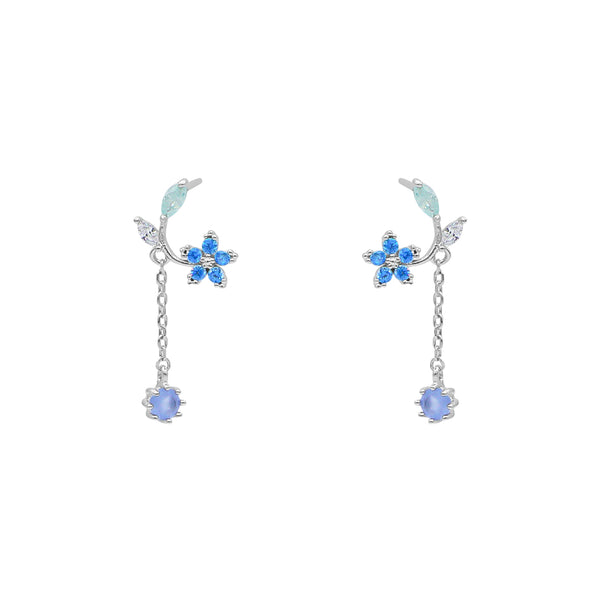 Frosty Flower Earrings