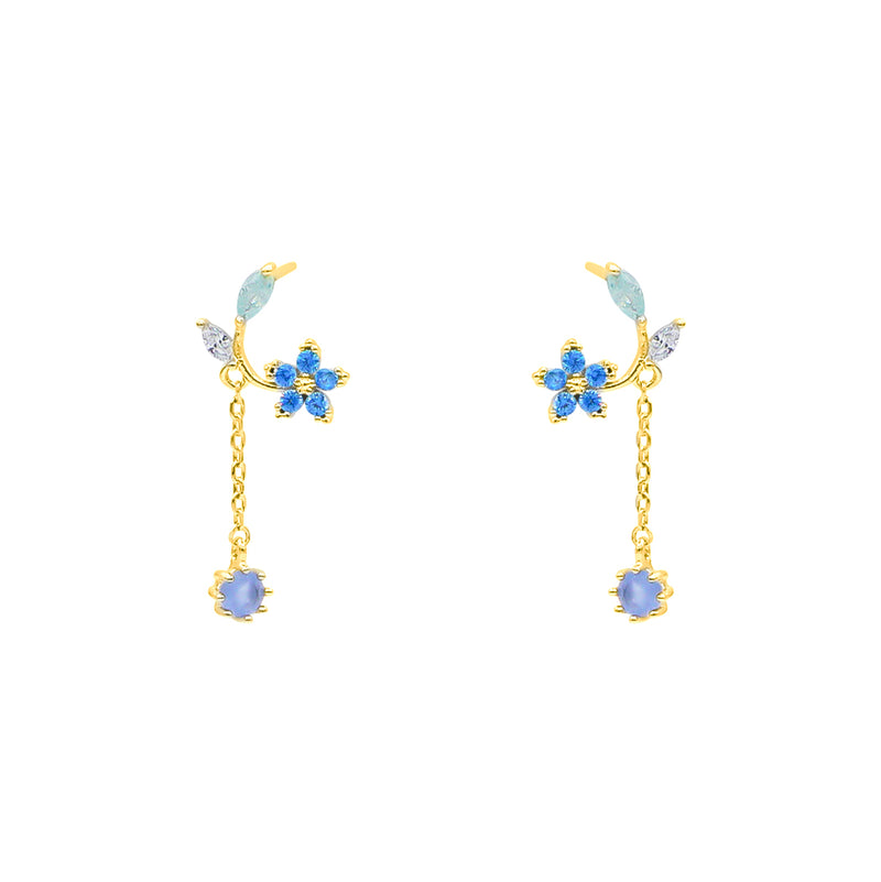 Frosty Flower Earrings
