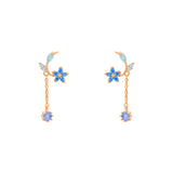 Frosty Flower Earrings