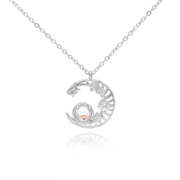 Up On The Moon Necklace