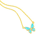 Holographic Wings Necklace