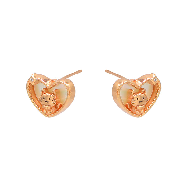 Kitty In My Heart Earrings