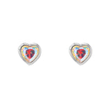 Holo Heart Earrings