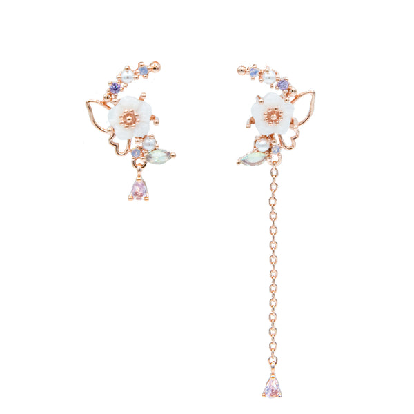Butterfly Landing Earrings