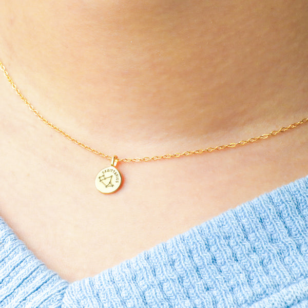 [Astrology] Sagittarius Necklace (Chain)