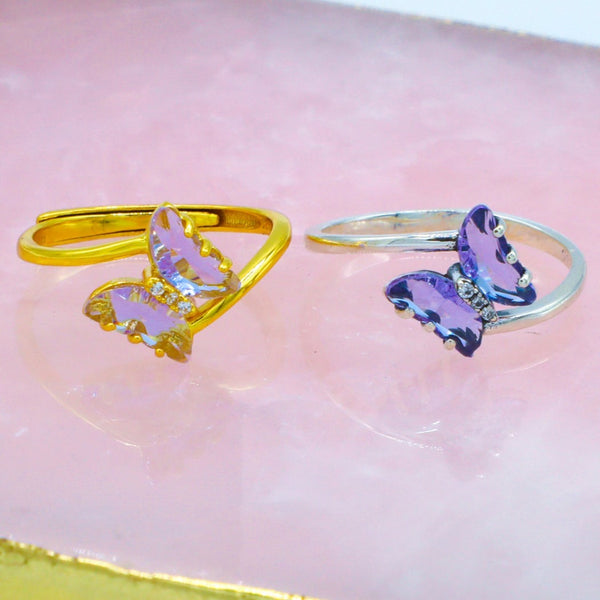 Spinning Butterfly Ring