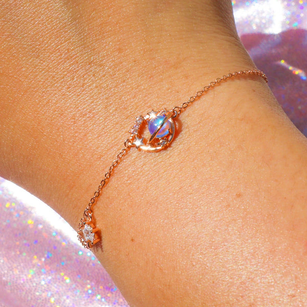 Dainty Planet Bracelet