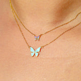 Radiant Butterfly Necklace