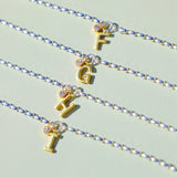 Two-Tone Initial Bracelet