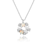 Harmony Pearl and Opal Necklace