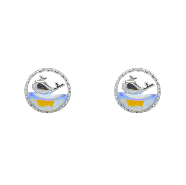 Whale Earrings