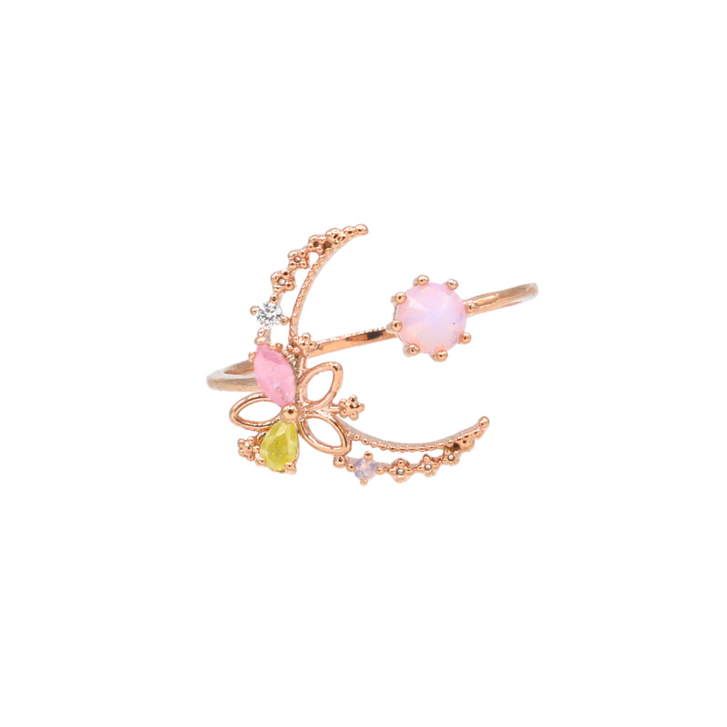 Blossom Luna Ring