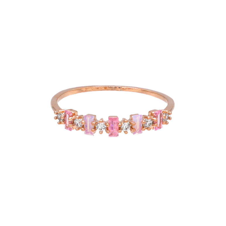 Pink Prism Ring