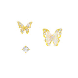 Flutter Butterfly Earrings Set