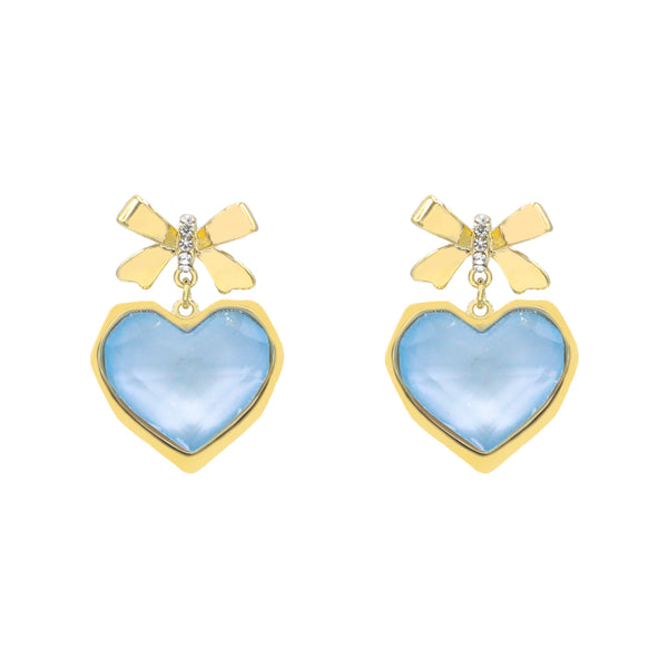 Ribboned Love Earrings