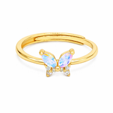 Radiant Butterfly Ring