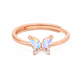 Radiant Butterfly Ring