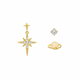 Celestial Shimmer Earrings Set