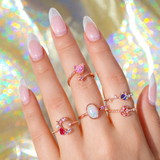 Iridescent Planet Ring