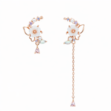 Butterfly Landing Earrings