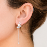 Butterfly Landing Earrings