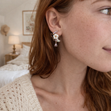 Butterfly Landing Earrings