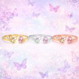 Butterfly Meets Gem Ring