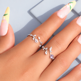 Lavender Flutter Ring