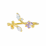 Lavender Flutter Ring