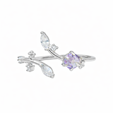 Lavender Flutter Ring