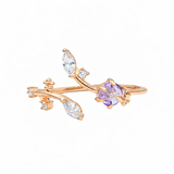 Lavender Flutter Ring