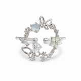 Butterfly Wreath Ring
