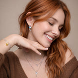 Cosmic Blue Moon Earrings