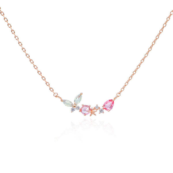Butterfly Gem Star Necklace