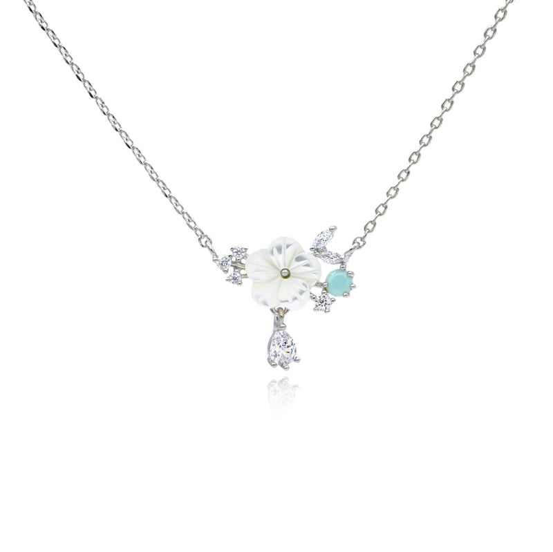 Flower Bouquet Necklace