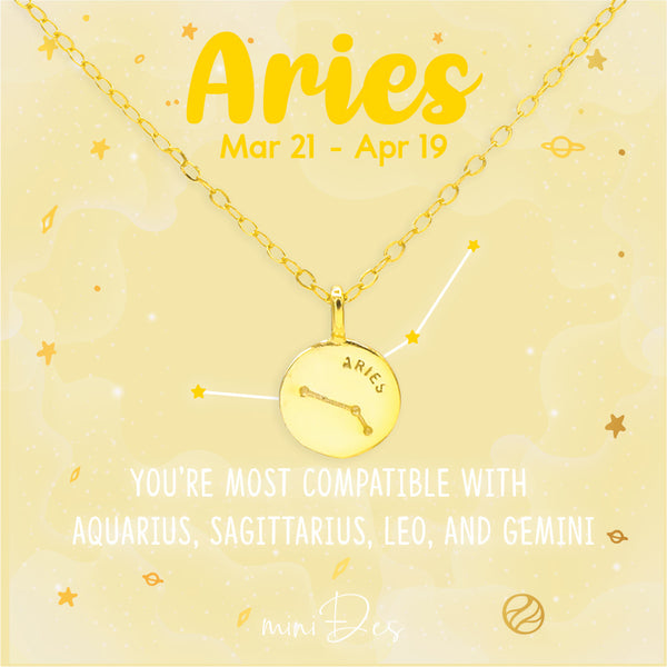 [Astrology] Aries Necklace (Chain)