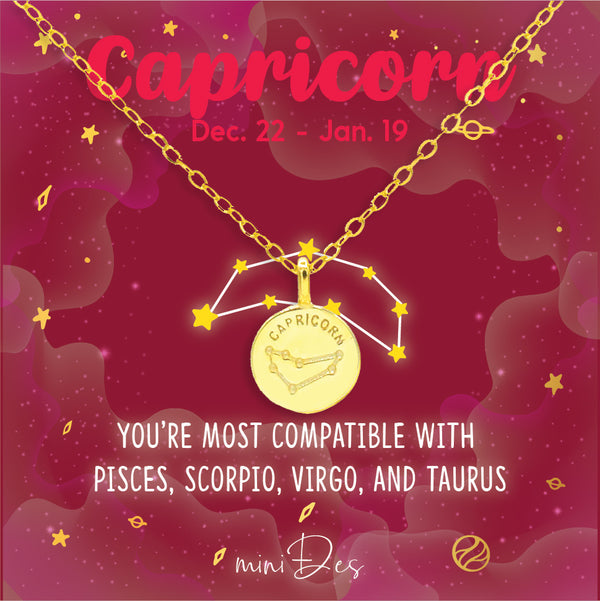 [Astrology] Capricorn Necklace (Chain)