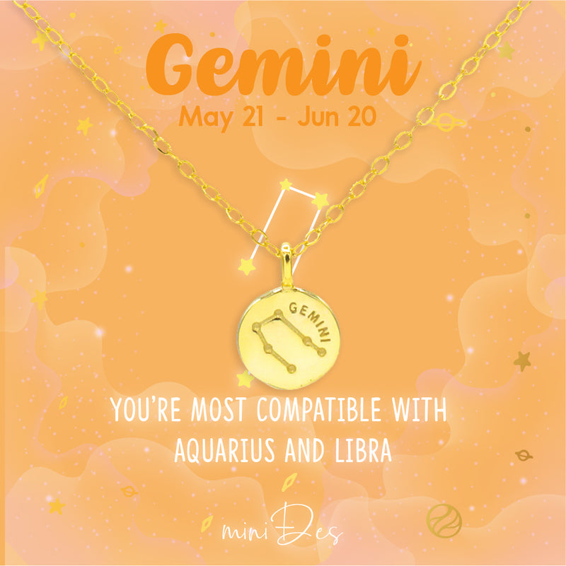 [Astrology] Gemini Necklace (Chain)