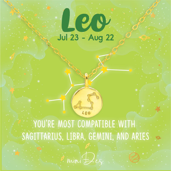 [Astrology] Leo Necklace (Chain)