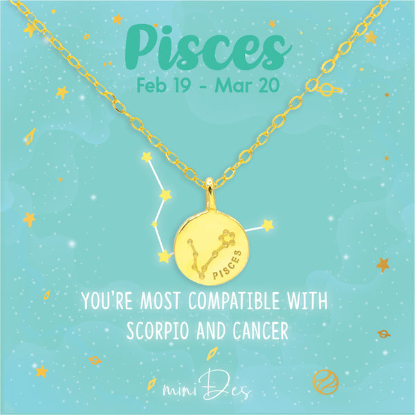 [Astrology] Pisces Necklace (Chain)