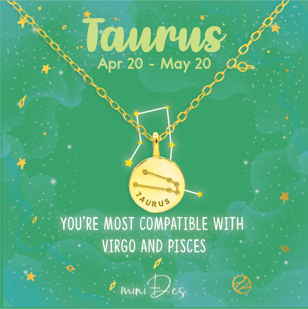 [Astrology] Taurus Necklace (Chain)